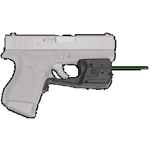 Crimson Trace 0158601 LL-803G Laserguard Pro Black Green Laser Glock 42/43/43X/48