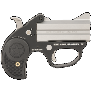 Bond Arms Stinger 22 Long Rifle, 3in. Barrel, 2rd - Stainless (BASL)