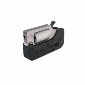 STANDARD Manufacturing Switch Gun Pistol - Black | .22 Mag | 5rd | Single Action Folding Revolver
