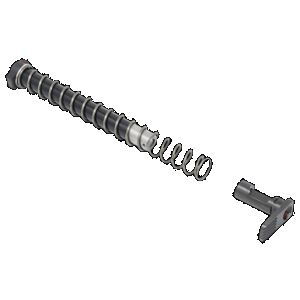 LaserMax LMS2261G Green Sig Sauer Guide Rod Laser Black Sig Sauer 226