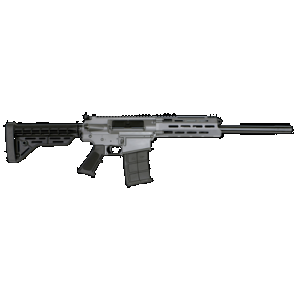 JTS M12ar 12ga, 18.7in. Barrel, 5rd, Black Furniture - Gray (m12argrey)
