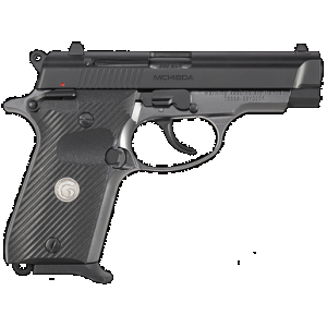 Girsan 390817 MC14BDA 380 ACP 13+1 3.80" Black Steel Barrel, Black Serrated Steel Slide, Stainless Aluminum Frame w/Beavertail, Black Polymer Grip