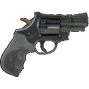 WEIHRAUCH Guns 770125 Windicator 38 Special 6rd 2" Blued Steel Barrel & Cylinder, Compact Blued Steel Frame W/exposed Hammer, Ramp Front/fixed Rear Sights, Finger Grooved Black Rubber Grip