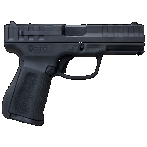 Citadel CITCP9BLK Centurion CP9 Compact 9mm Luger 14+1 4" Black Steel Barrel, Optic Ready/Serrated Slide, Polymer Frame & Grip