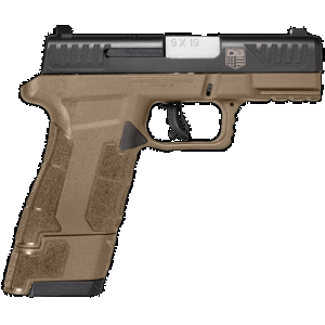 Diamondback DB0300P061 DBAM29 Sub-Compact 9mm Luger 3.50" 12+1,17+1 Flat Dark Earth Finish Frame with Serrated Black Nitride Stainless Steel Slide, Polymer Grip & Picatinny Rail