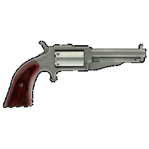 NORTH American Arms 19603c 1860 The Earl 22 Lr Or 22 Mwr 5rd 3" Barrel, Overall Stainless Steel Finish & Rosewood Boot Grip Includes Cylinder
