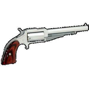 NAA The Earl Mini-revolver 22 Wmr Stainless/rosewood 4 In. 5 Rd.