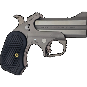 Bond Arms BARWXL Rowdy XL 45 Colt (LC) .410 2rd Shot 3.50" Matte Stainless Steel Frame Black Extended B6 Resin Grips