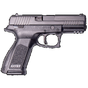 ATI HGA AGAOGLU FXS-9 Pistol - Black | 9mm | 4.1" Barrel | 10 RND