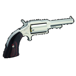 NAA The Earl Sheriff Mini-revolver 22 Wmr Stainless/rosewood 2.5 In. 5 Rd.
