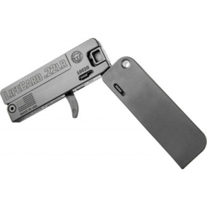 TRAILBLAZER Firearms Lc1-p Lifecard Pistol - Black | .22 Lr | 2.5" Barrel | Single Shot | Poly Handle