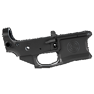 SilencerCo SU4766 SCO15 Lower Receiver Black Anodized Finish 7075-T6 Aluminum Material for AR-15