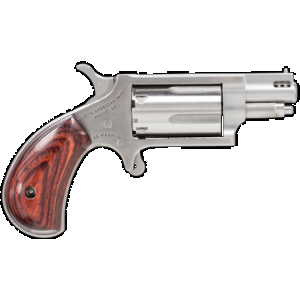 NAA 22msp Mini-revolver 22 Wmr Stainless/ported Rosewood 1.13 In. 5 Rd.