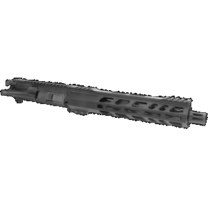 TacFire BU-300-10 Pistol Upper Assembly 300 Blackout Caliber with 10" Black Nitride Barrel, Black Anodized 7075-T6 Aluminum Receiver & M-LOK Handguard for AR-Platform Includes Bolt Carrier Group