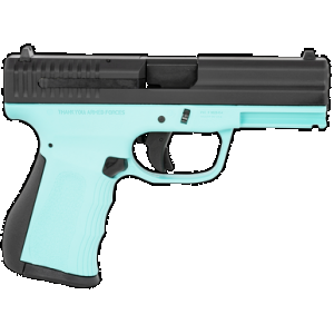 FMK G9C1G2TBSS 9C1 G2 9mm Luger 14+1 4" Black Stainless Steel Barrel, Black Serrated Carbon Steel Slide, Blue Jay Polymer Frame w/Picatinny Rail, Black Backstrap Grip