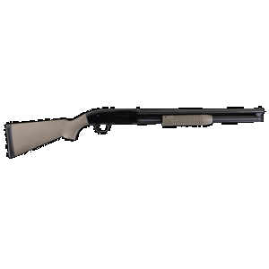 Mossberg Maverick 88 Security 12GA, 20in. Barrel, 7rd, FDE Synth. Stock & Forend - Black (31048)