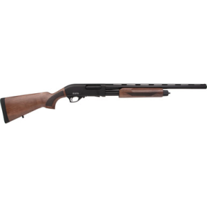 Rock Island Armory Compact Field 12GA, 22in. Barrel, 5rd, Wood Stock & Forend - Black (YPA12H22-WD)