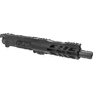 TacFire BU-9MM-7 Pistol Upper Assembly 9mm Luger Caliber with 7" Black Nitride Barrel, Black Anodized 7075-T6 Aluminum Receiver & M-LOK Handguard for AR-Platform Includes Bolt Carrier Group