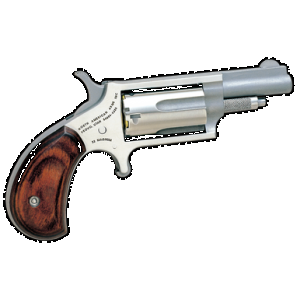 NAA 22m Mini-revolver 22 Wmr Stainless/rosewood 1.63 In. 5 Rd.
