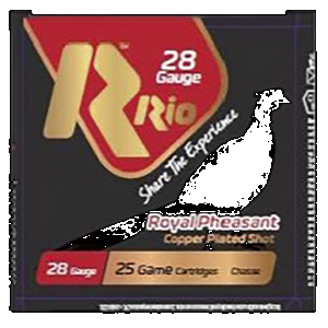 RIO Ammunition Rpc285 Royal Pheasant 28gauge 2.75" Copper-plated 5shot 18435101636114 163547