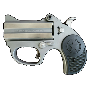 BOND Arms Basrs Stinger 380 Acp 2rd 2.5" Matte Stainless Barrel, Anodized Frame, Blade Front/fixed Rear Sights, Black Rubber Grip, Manual Safety