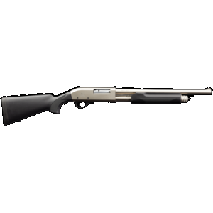 Charles Daly 301 Tactical 12GA, 18.5in. Barrel, 5rd, Black Stock & Forend - Gray (930228)