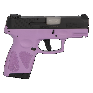Taurus G2S 9mm Luger 3.26" 7 Rounds Light Purple Polymer Frame