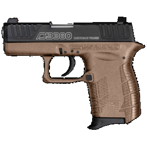 Diamondback DB0100E062 DB380 Gen4 380 ACP 6+1 2" Stainless Steel Barrel, Black Oxide Serrated w/Laser Logo Stainless Steel Slide, Flat Dark Earth Polymer Frame w/Beavertail, FDE Polymer Grip