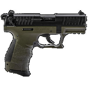 WALTHER P22q Pistol 22 Lr. 3.42 In. Military 10 Rd.