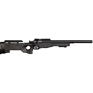 Crickett KSA2150-BLK Precision Full Size 22 LR Single Shot 16.10" Blued Threaded Bull Barrel, Blued Crickettinny Rail Steel Receiver, Black Synthetic Adj LOP Stock
