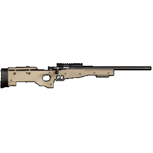 Crickett KSA2150 Precision Full Size 22 LR Single Shot 16.10" Blued Threaded Bull Barrel, Blued Crickettinny Rail Steel Receiver, Flat Dark Earth Synthetic Adj LOP Stock