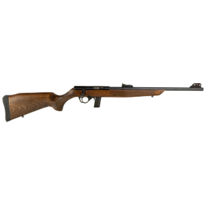 Rossi RB22 22 Long Rifle 18" 10 Rounds Matte Steel Wood Monte Carlo Stock