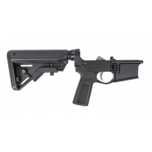 DPMS Forged Complete AR15 Lower Receiver - Black | Panther Polished Trigger | B5 Buttstock