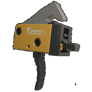 Timney Triggers 681 PCC Trigger Single-Stage Curved Trigger with 2.50-3 lbs Draw Weight for AR-Platform