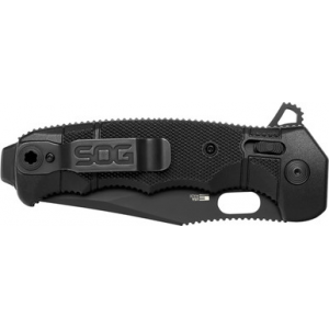 SOG KNIFE SEAL XR BLACK CRKTE