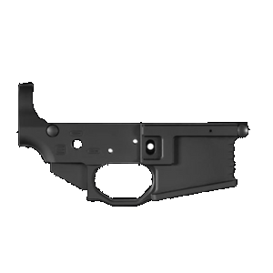 Black Rain BROMLRBLK BRO Milled Lower 7075-T6 Aluminum Black Anodized for AR-Platform