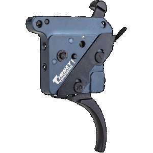 Timney Triggers THEHIT16 Hit Trigger Curved Trigger with 8 oz Draw Weight & Nickel Finish for Remington 700 Right