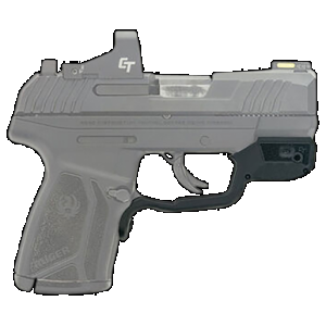 Crimson Trace 0102050 LG-Laserguard Ruger Max 9 Black Green Laser