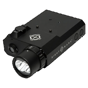 Sightmark SM25013 LoPro Combo Light and Green Laser Matte Black 300 Lumens White LED