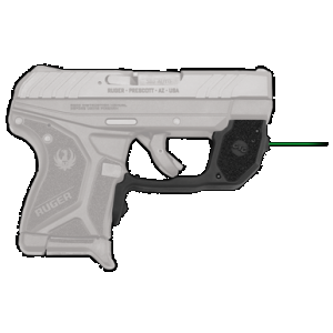 Crimson Trace 0173001 LG-497G Green Laserguard Black Ruger LCP II