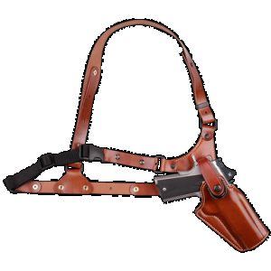 Galco GA228R Great Alaskan Chest Holster Fits Chest Up To 54" Tan/ Fits Glock 20/21
