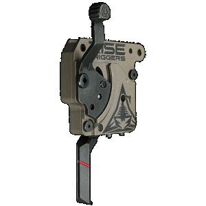 Rise Armament RA735F Reliant Trigger Black/FDE Flat