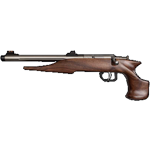Chipmunk 40101 Hunter Youth Frame 22 S/L/LR Single Shot 9" Threaded Stainless Steel Barrel, Walnut Frame, EZ Loader
