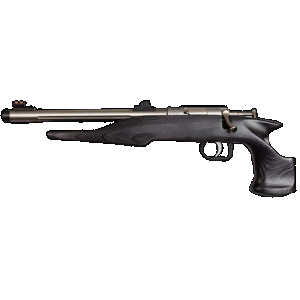 Chipmunk 40103 Hunter Youth Frame 22LR Single Shot 9" Threaded Stainless Steel Barrel, Black Laminate Frame