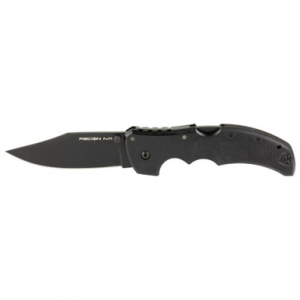 Cold Steel Recon 1 Magnacut Folding Knife 4" Clip Point Blade Black
