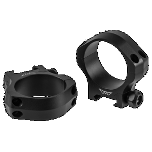 Warne 7250M Scope Rings Mountain Tech Matte Black 40mm Low 0 MOA