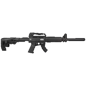 ARMSCOR Tm22 Lite 22 Long Rifle, 18in. Barrel, 10rd, Adj. Tactical Stock, Adj. Sights & Top Carry Handle - Black (npn: Tm22lite18)