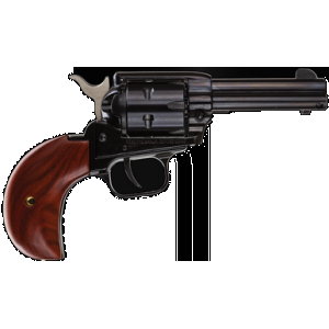 HERITAGE Rough Rider Revolver - Black | .22 Lr / .22 Wmr | 3.5" Barrel | 6rd | Cocobolo Bird Head Wood Grips