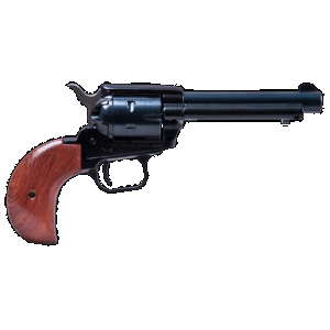 HERITAGE Rough Rider Revolver - Black | .22 Lr / .22 Wmr | 4.75" Barrel | 6rd | Cocobolo Bird Head Wood Grips
