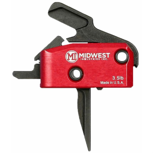 Midwest Industries AR15 Drop-In Trigger 3.5lb Single Stage Flat - $177.72 at Shooting Surplus